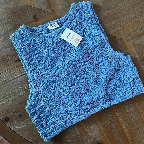 Cotton On scrunchie‎ crop top - Picture 2 of 5